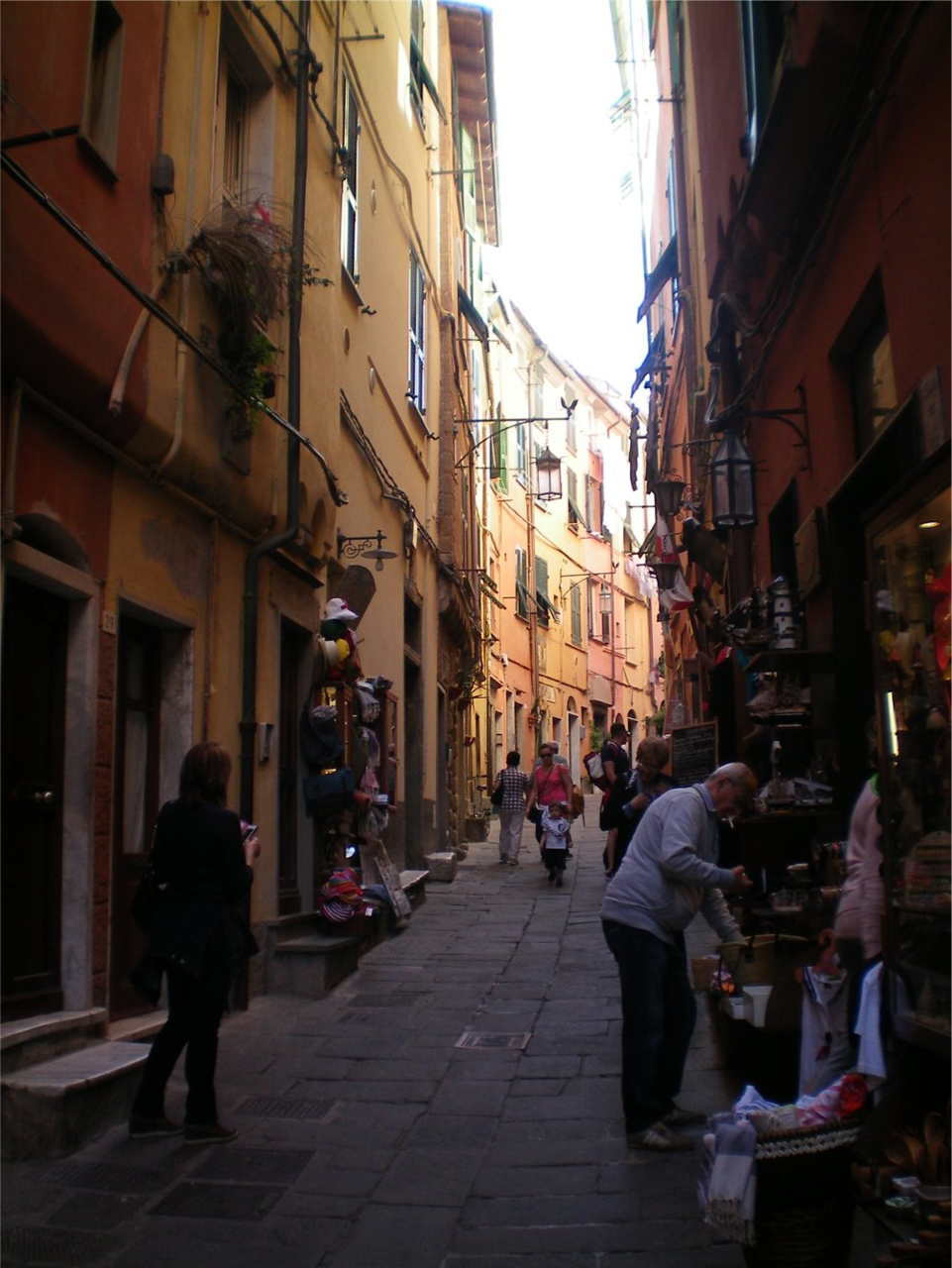 Narrow street we saw in our trip to Italy