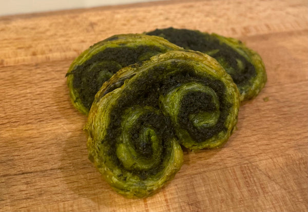 Prue Leith's Pesto Palmiers